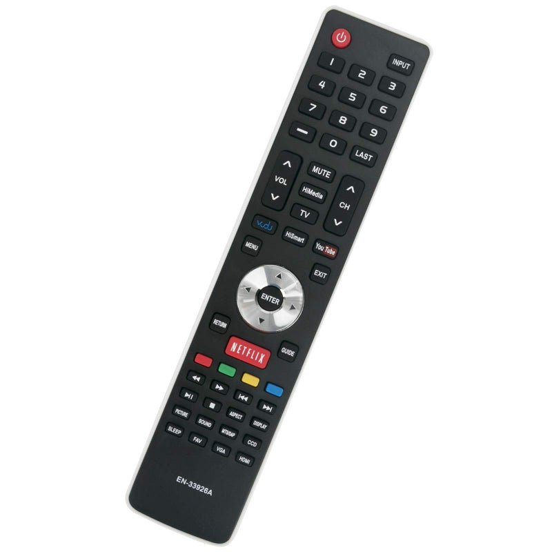 PERFASCIN New EN-33926A EN33926A Replacement Remote Control Compatible with Hisense LCD LED TV 32H5B 32K20DW 40H5 40H5B 40K366WN 48H5 50H5B 50H5G 50H5GB 50K610GWN 55K610GWN 65H8CG 75H9 PERFASCIN - Image 5